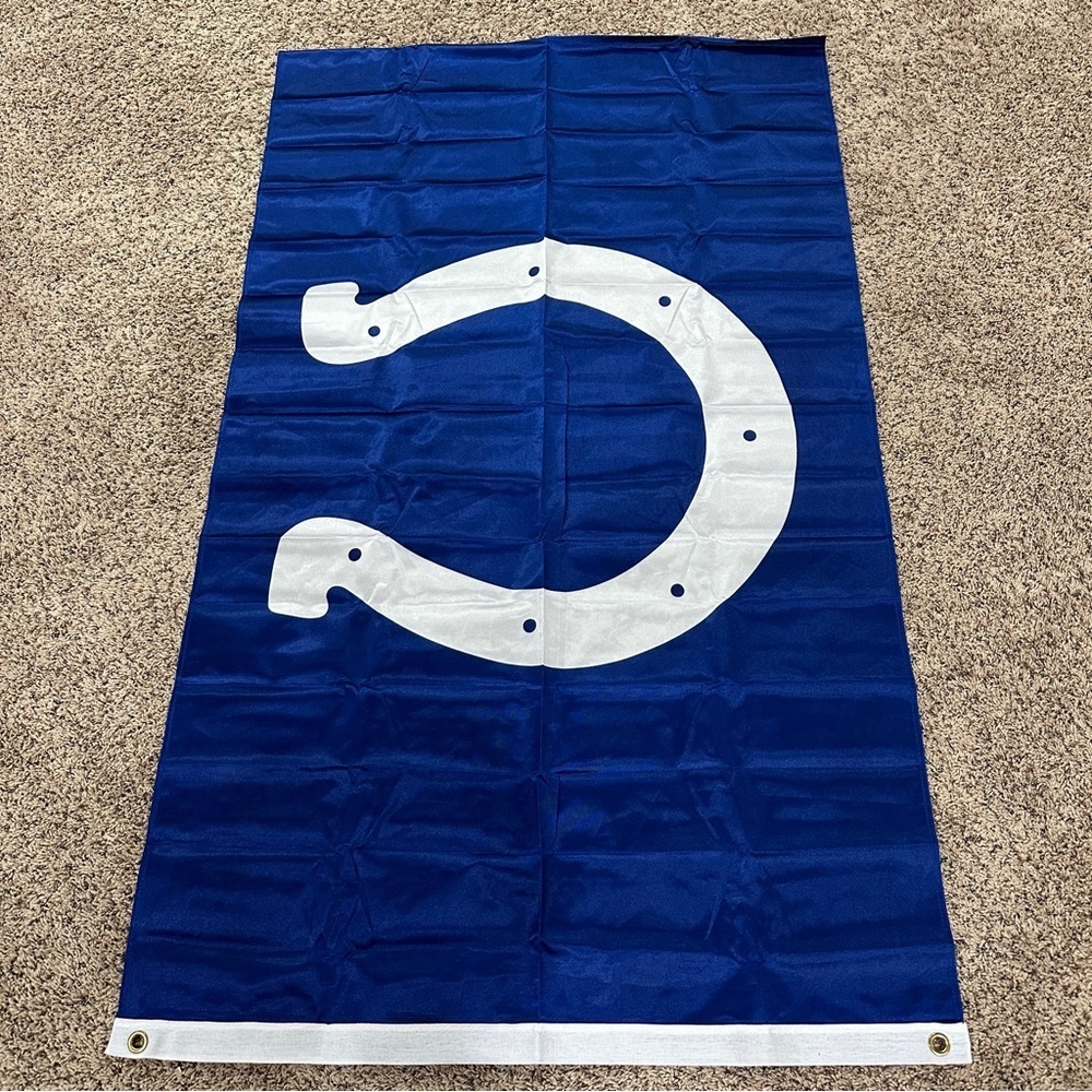 Indianapolis Colts Premium Flag, 36" X 60" (3ft x 5ft)